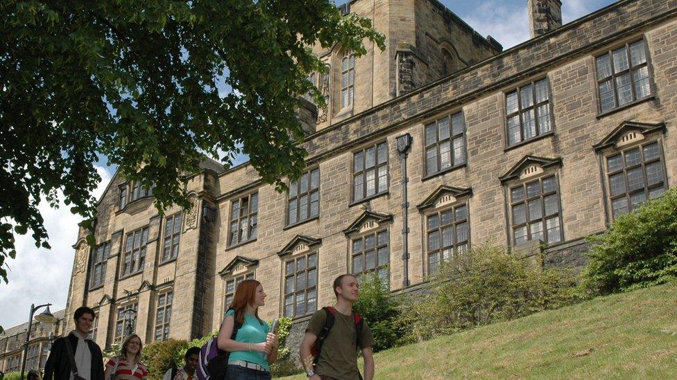 Bangor University's main building