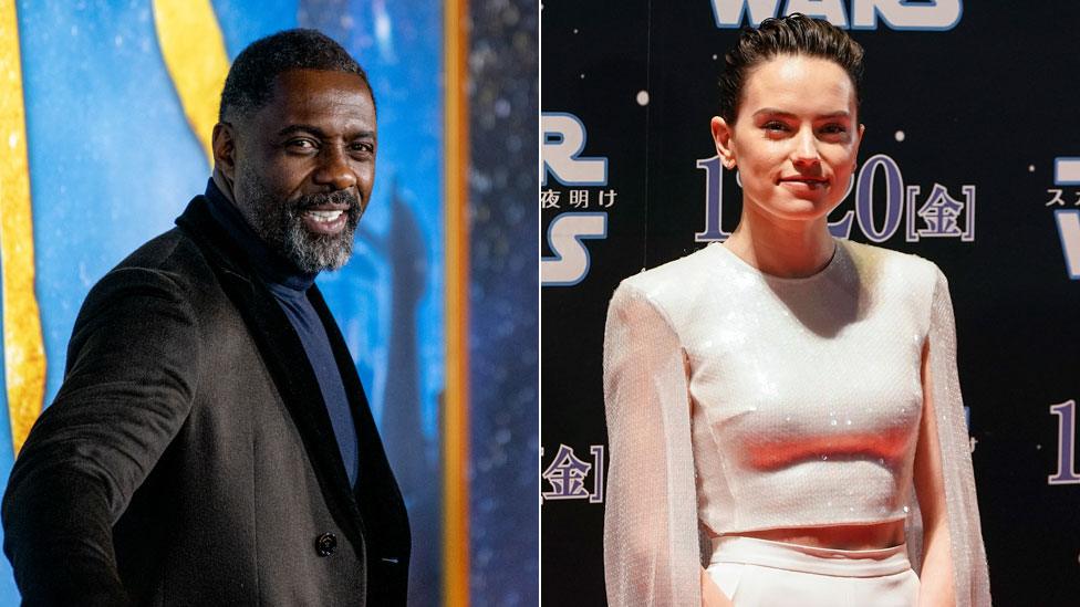 Idris Elba and Daisy Ridley