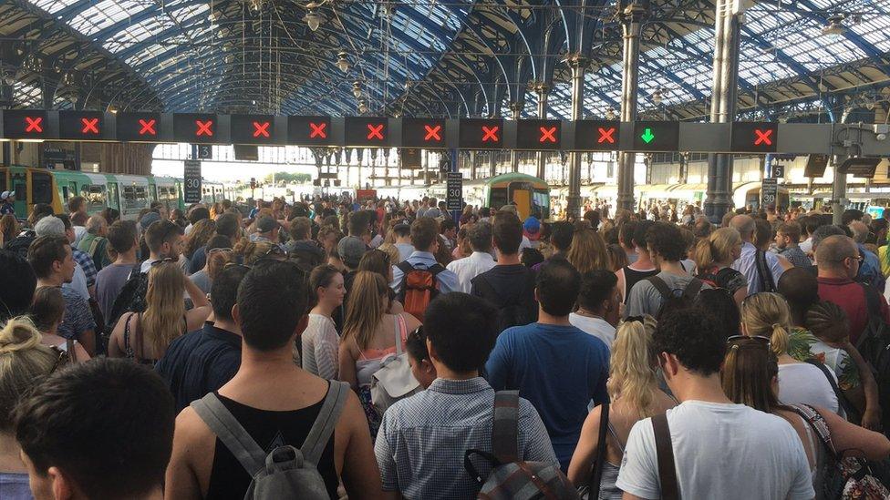 Brighton Station closure