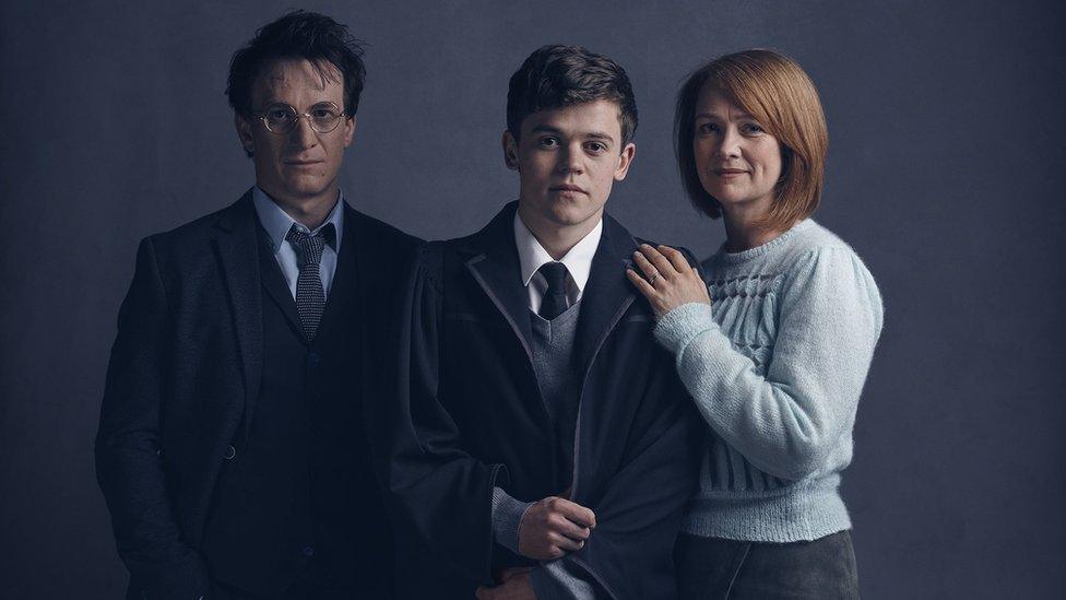 Jamie Parker, Sam Clemmett and Poppy Miller