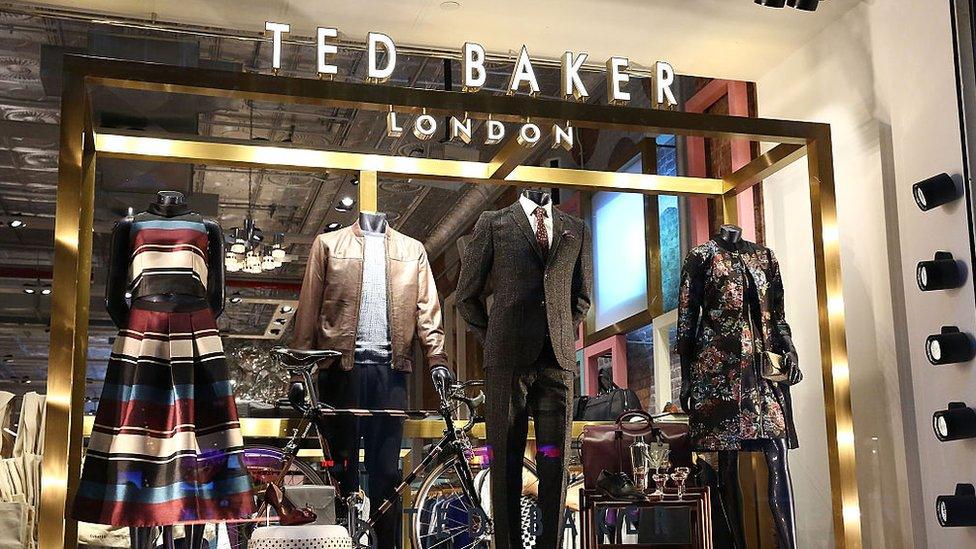 Ted Baker storefront