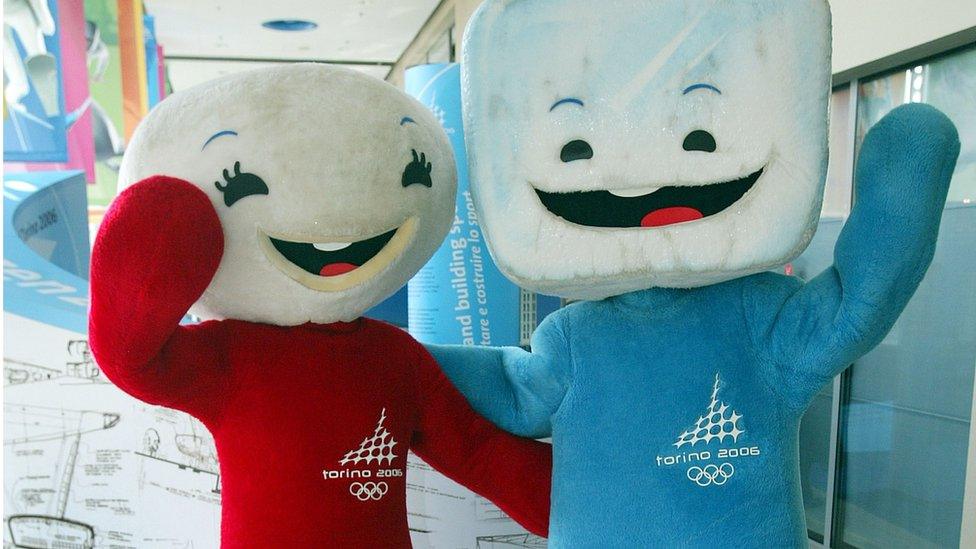 Mascots of the 2006 Olympic Winter Games