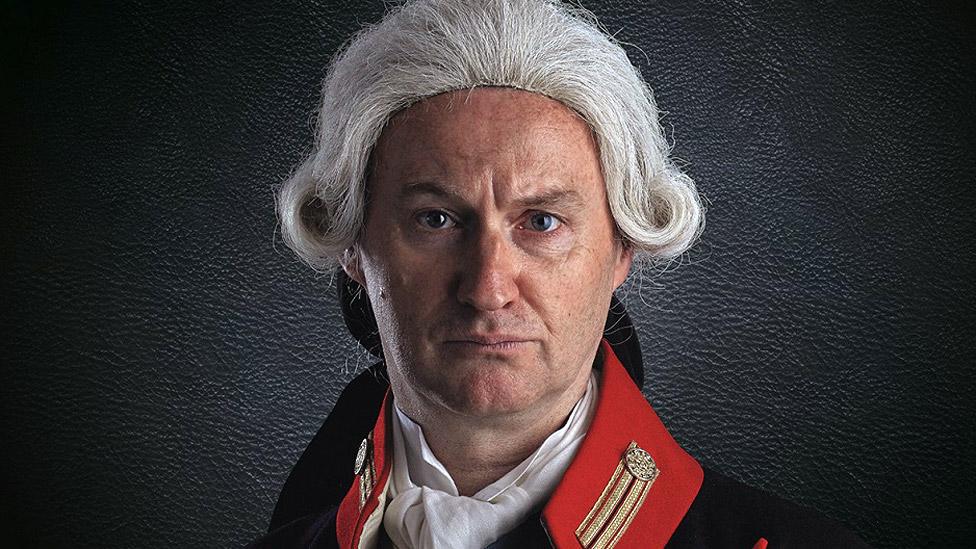 Mark Gatiss as George III