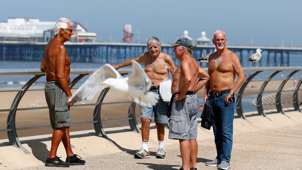 Blackpool seafront