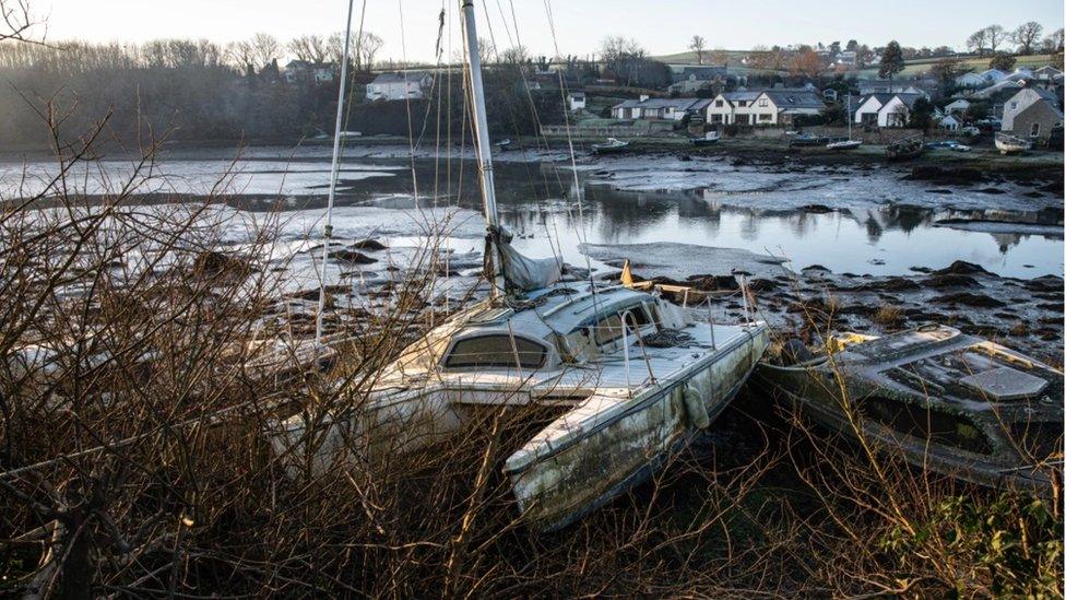 Llangwm boat