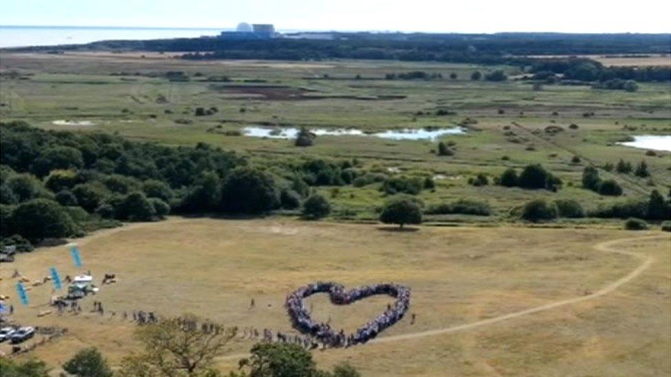 The Minsmere heart