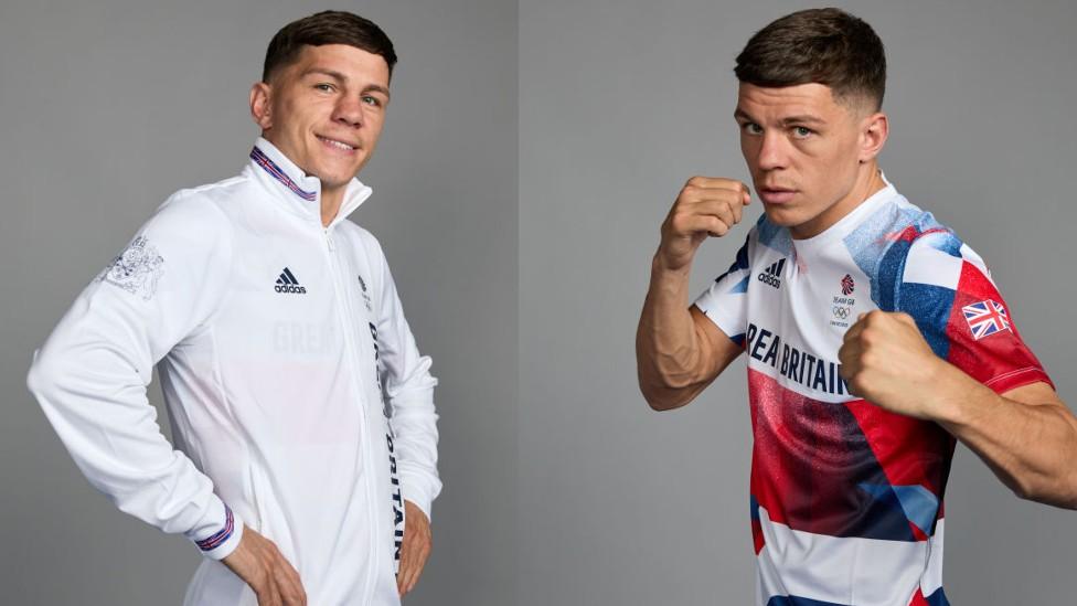 Luke McCormack and Pat McCormack, members of the Great Britain Olympic Boxing team.