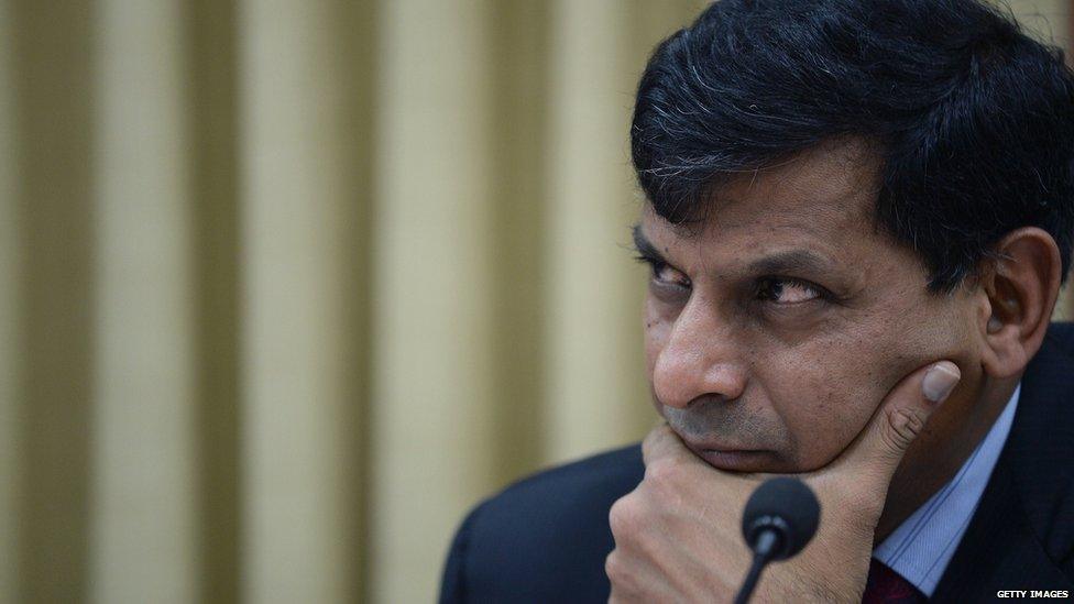 Raghuram Rajan, the governor of the Reserve Indian Bank