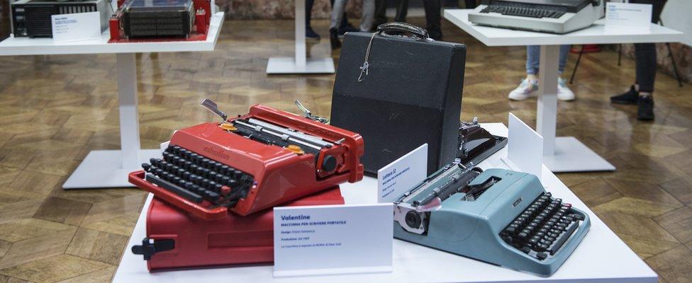 An Olivetti Red Valentine