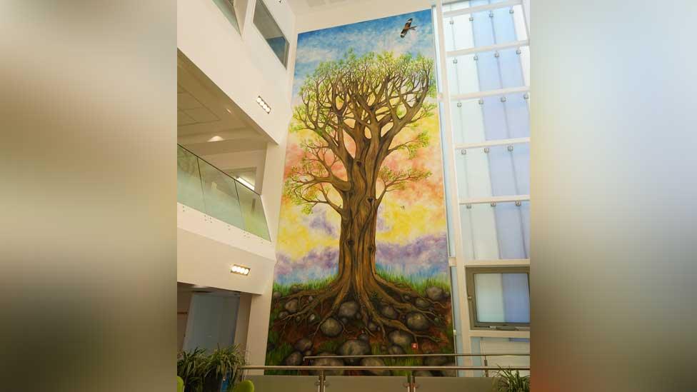 Tree of Hope at Kettering General Hospital is based on idea by a nurse