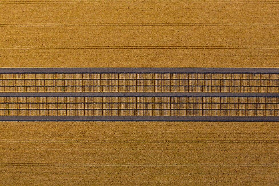 A series of aerial photos capture a rarely seen perspective of Australia's most remote rural areas