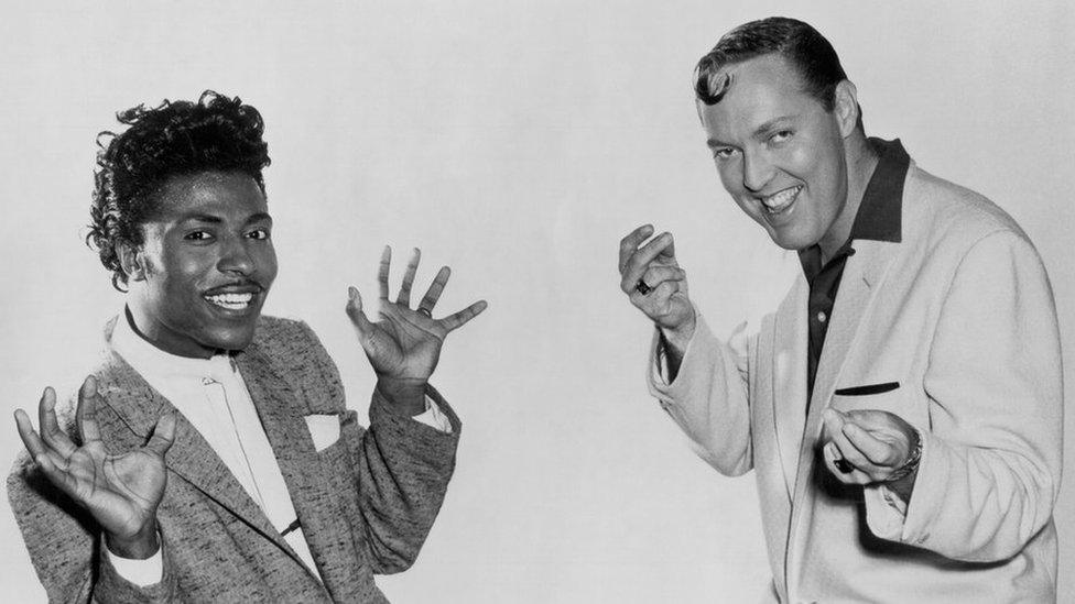 Little Richard and Bill Haley