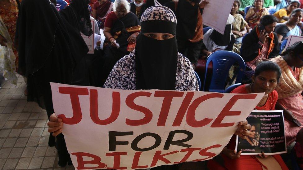 Protesters in Bangalore, 27 August