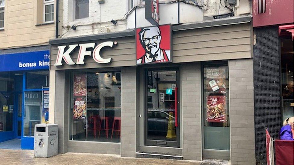 kfc bangor