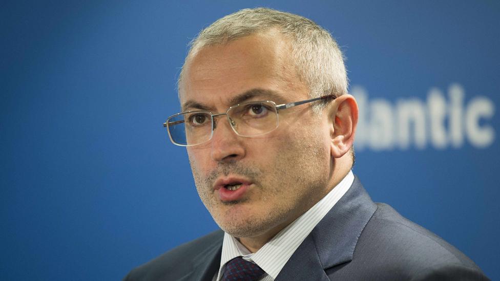 Mikhail Khodorkovsky in Washington, 17 June 2015