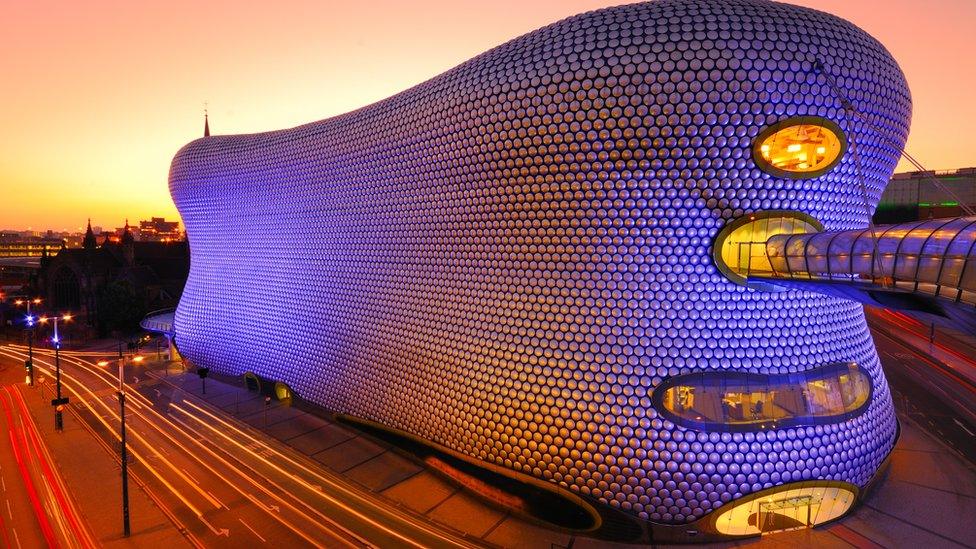 Birmingham's Selfridges building