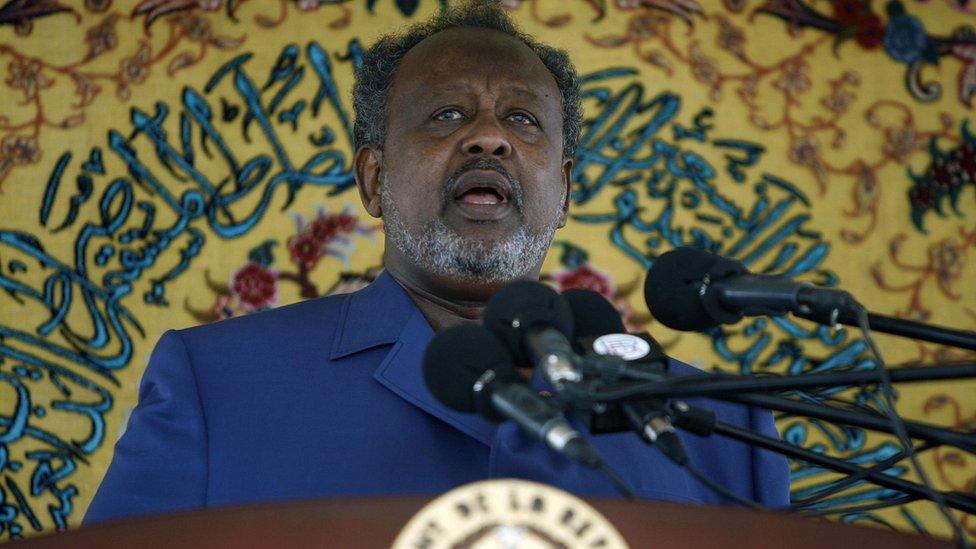 Djibouti's President Ismael Omar Guelleh