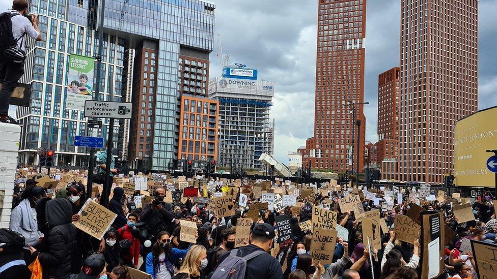 Black Lives Matter protests in London