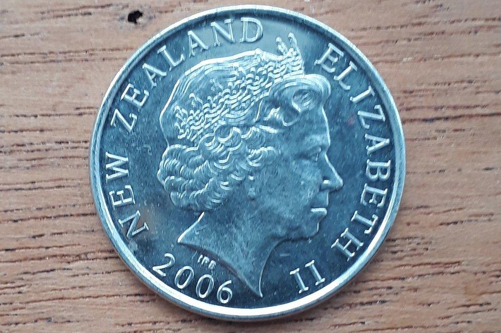 A coin from New Zealand