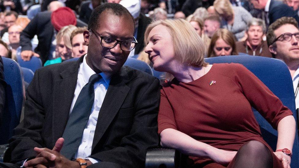 Kwasi Kwarteng and Liz Truss