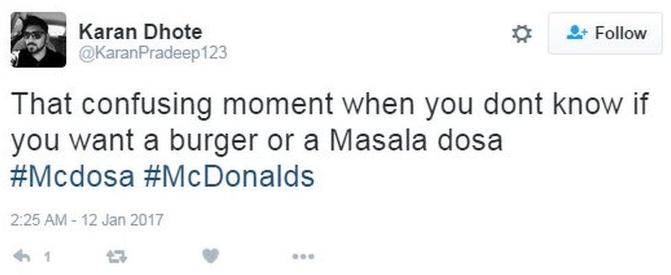 That confusing moment when you dont know if you want a burger or a Masala dosa