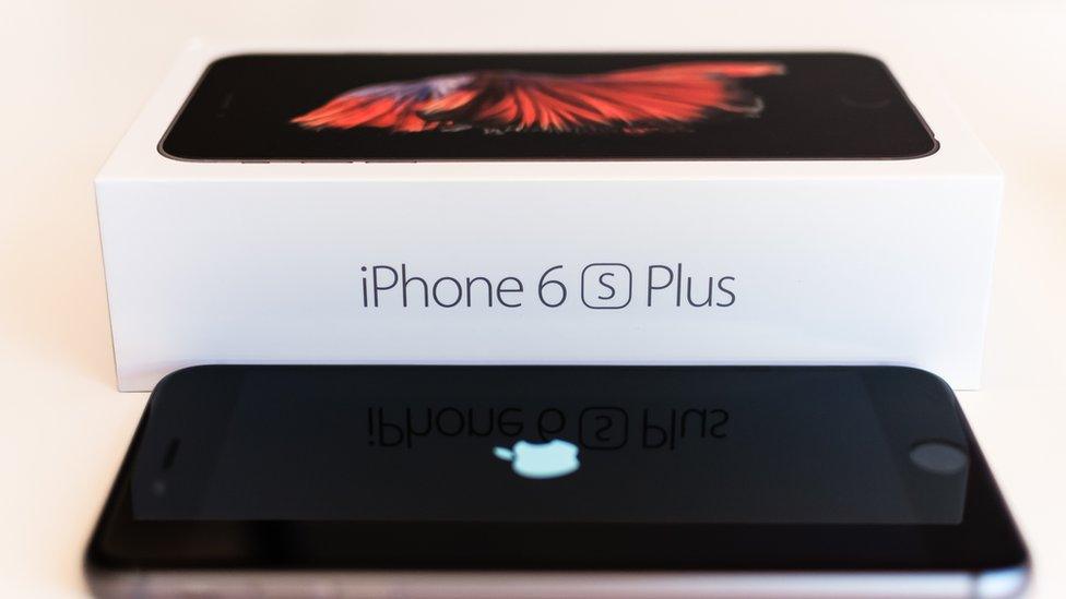 iphone 6s Plus out of box