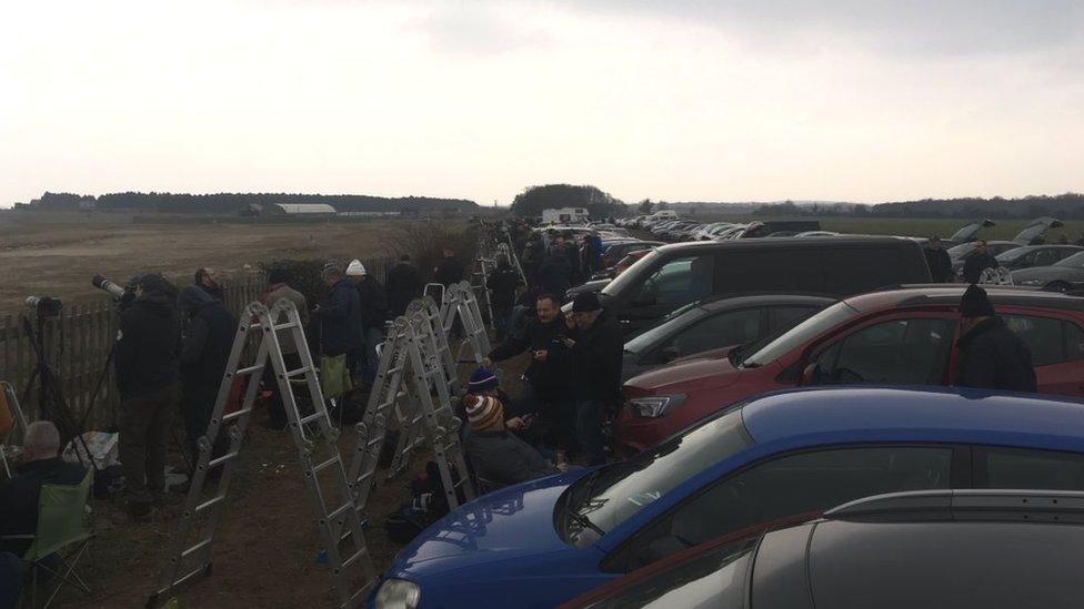 Crowds at RAF Marham