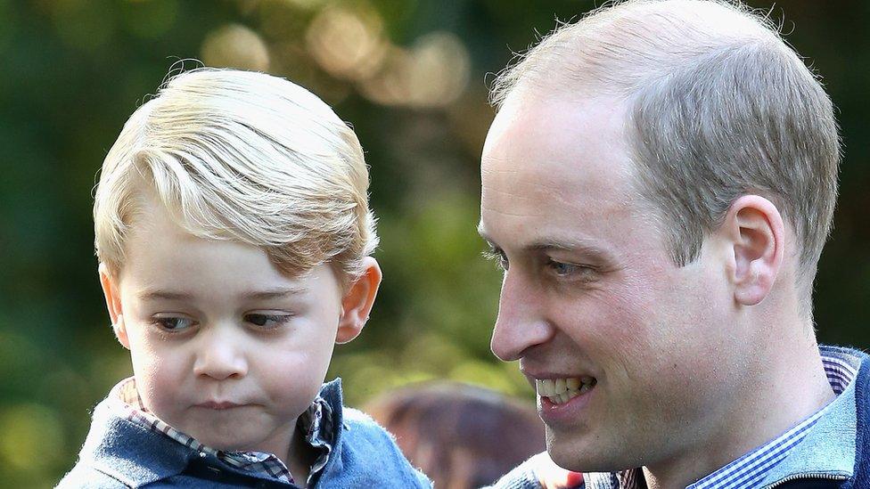 Prince George and Prince William