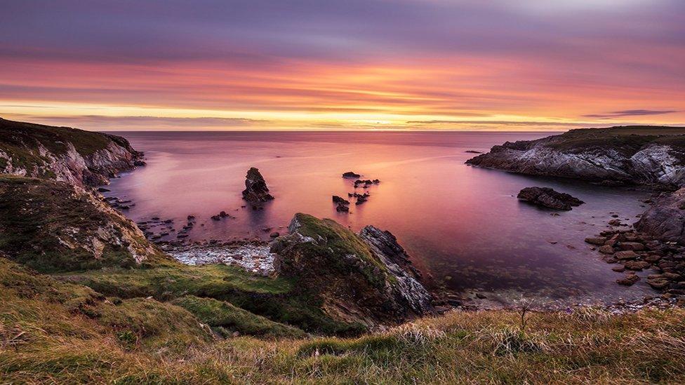 Sunset at Rhoscolyn by Ollie Pocock