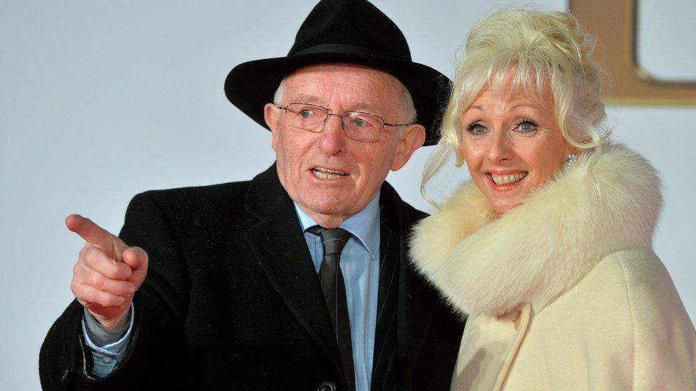 Paul Daniels and Debbie McGee in 2015