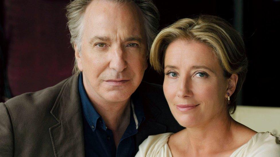 Alan Rickman and Emma Thompson