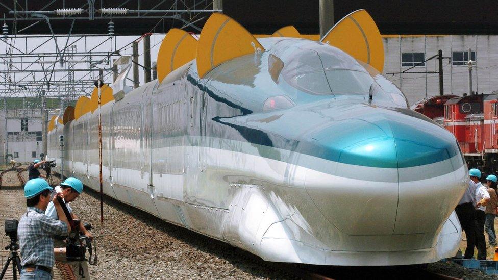 Japan bullet train