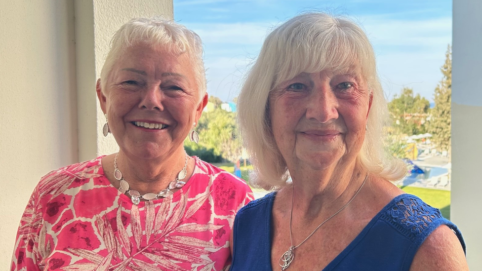 Ann Fenwick, left, and Brenda Stobbart