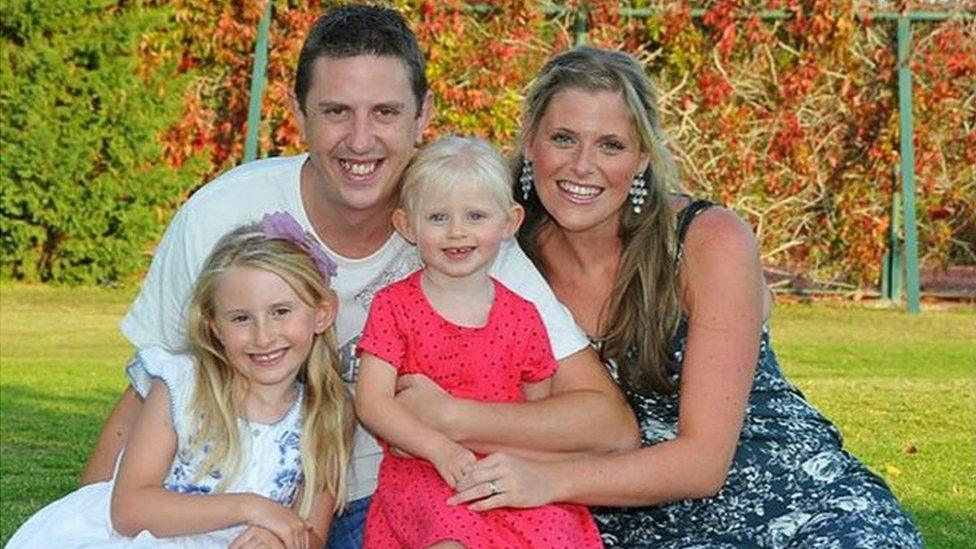 PC Dave Phillips and family