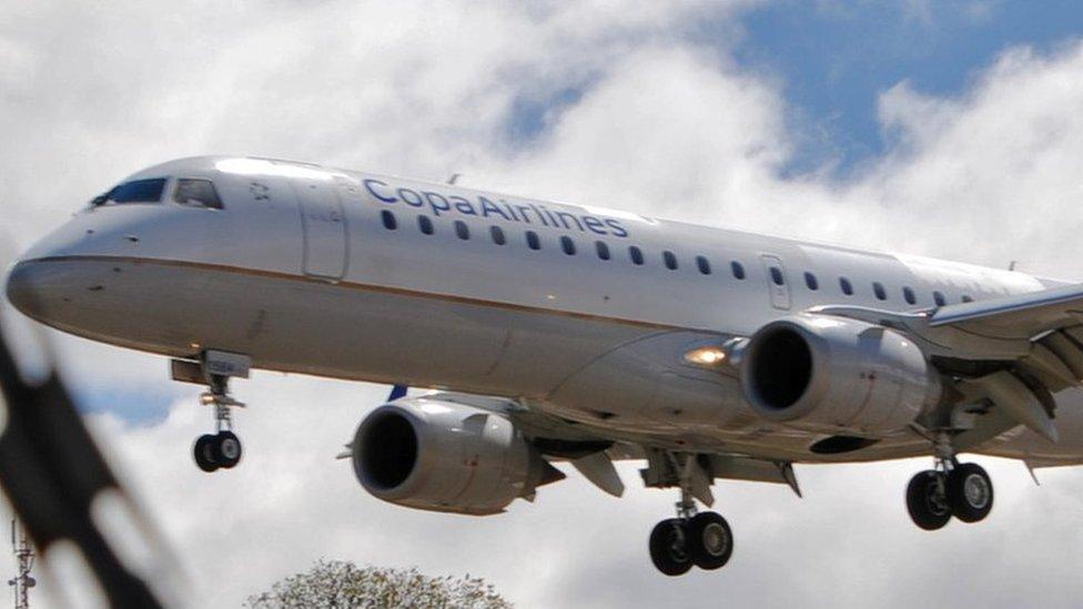 Stock photo: A Copa Airlines flight