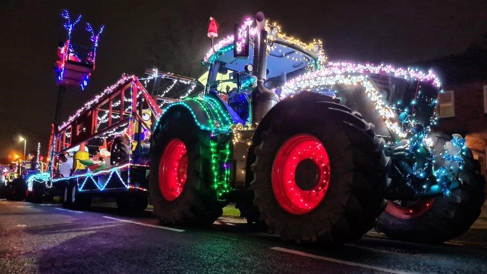 Sheepy and District Ploughing Association tractor run