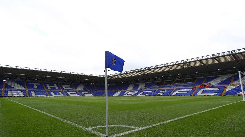 A general view of the St Andrew's Trillion Trophy Stadium