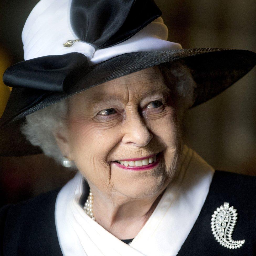 Queen Elizabeth II attending a Service of Commemoration at Westminster Abbey to mark the centenary of the Gallipoli campaign and Anzac Day.