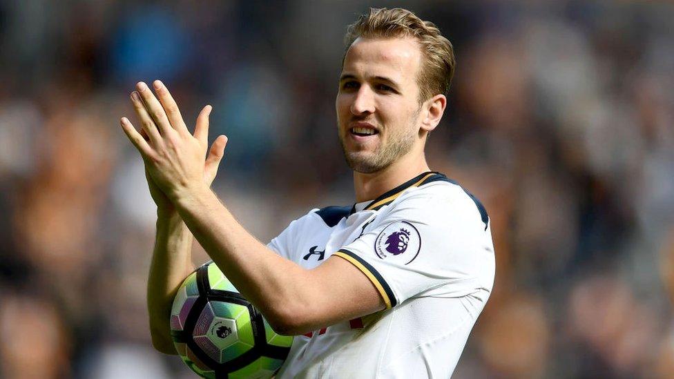 Tottenham striker Harry Kane