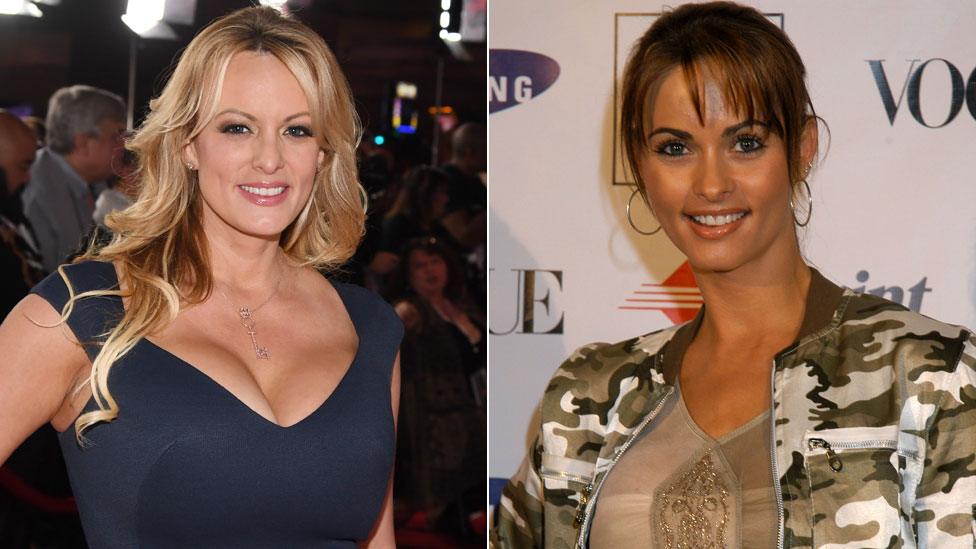 Stormy Daniels and Karen McDougal