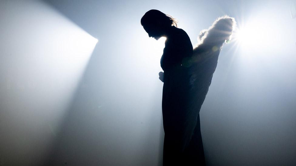 Christine and the Queens on stage at 6 Music Festival in Manchester