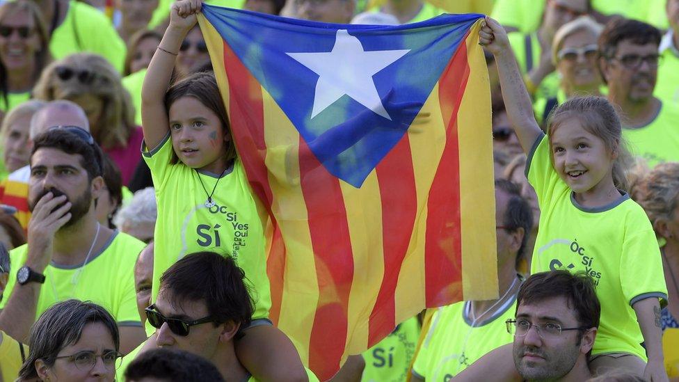 Barcelona independence rally, 11 Sep 17