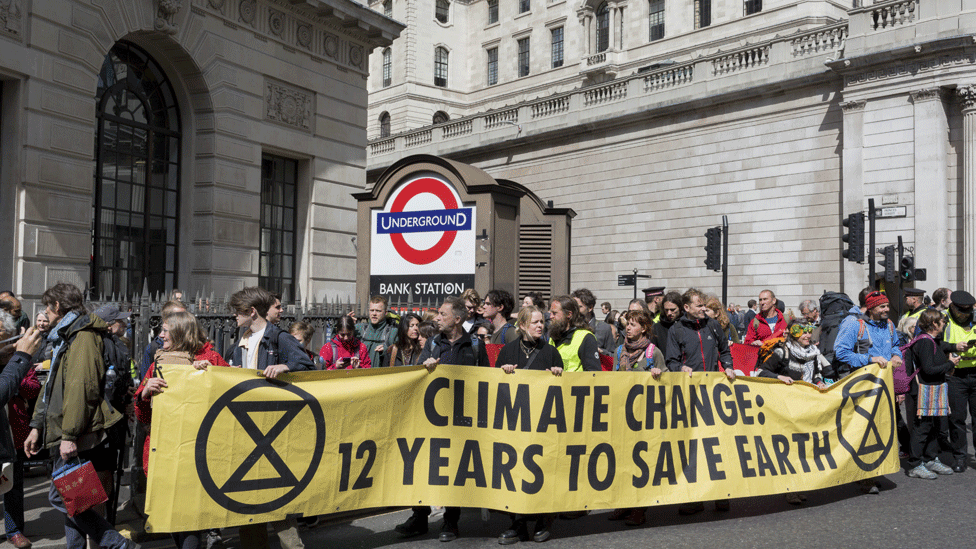 Extinction Rebellion protest