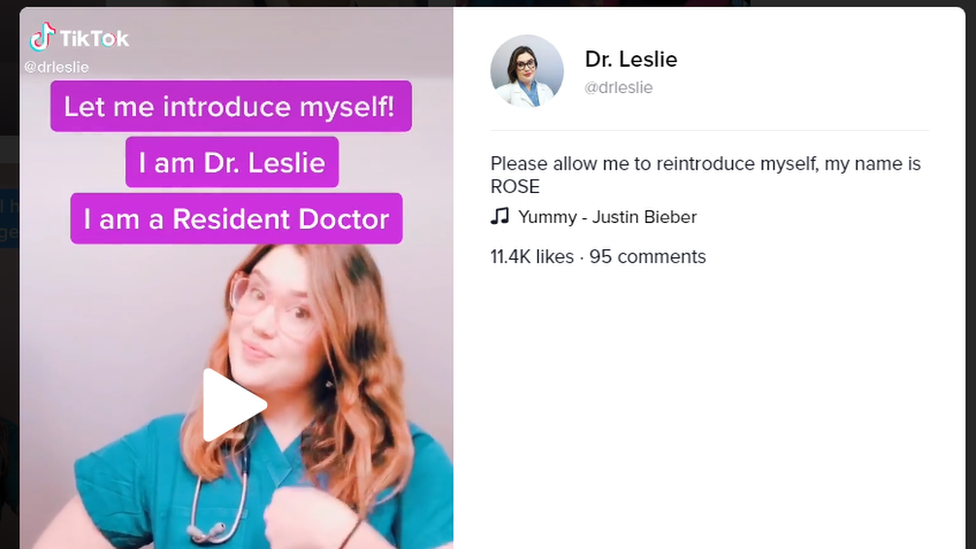 TikTok videos featuring doctors giving health information are popular on the social media platform