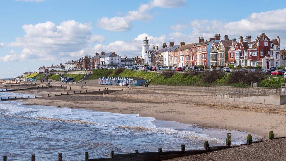 Southwold seafront, Suffolk