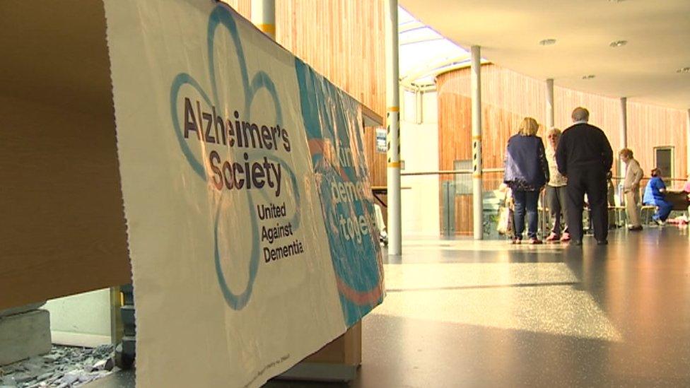 Alzheimer's Society sign