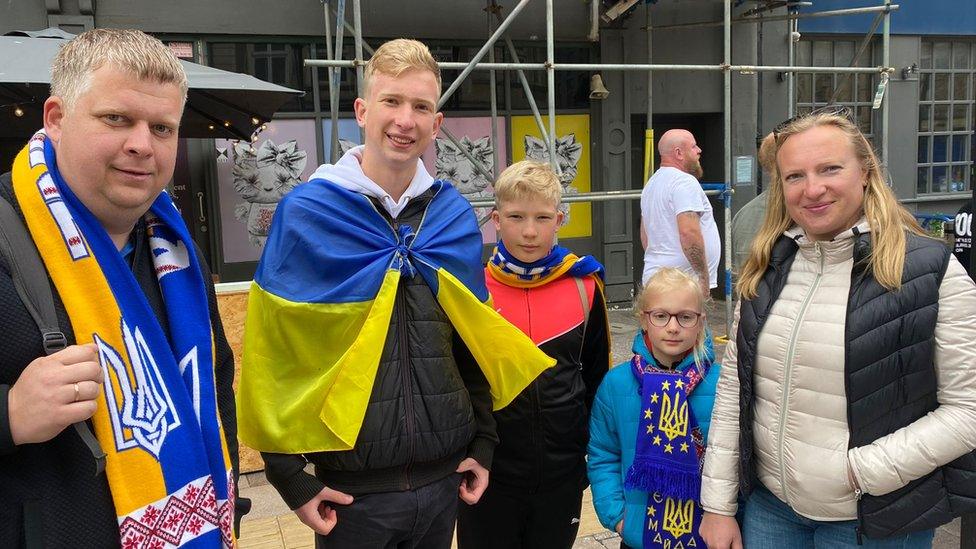 Ukrainian family