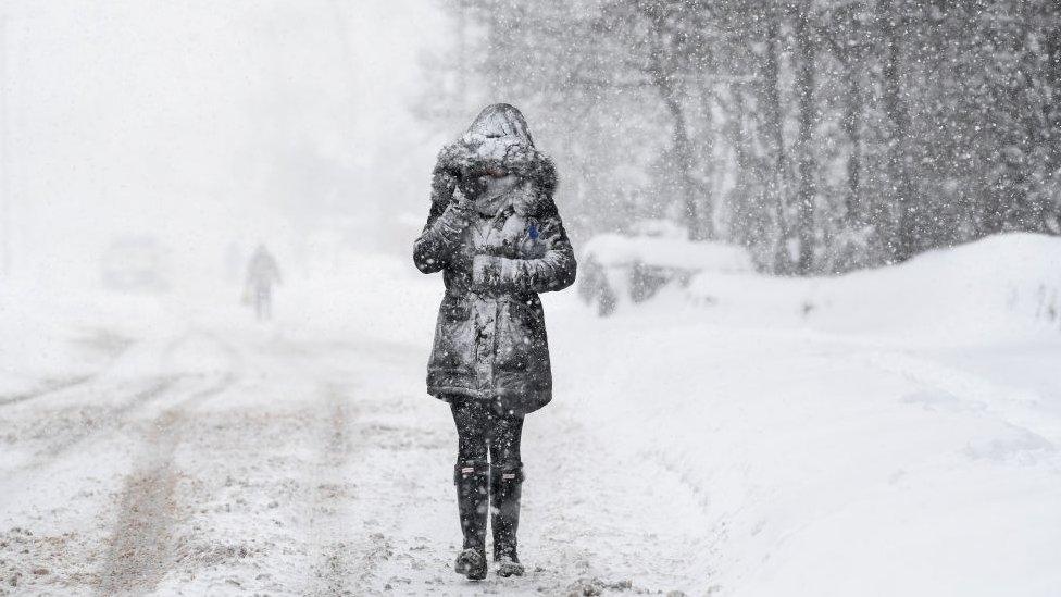 Snow in Scotland