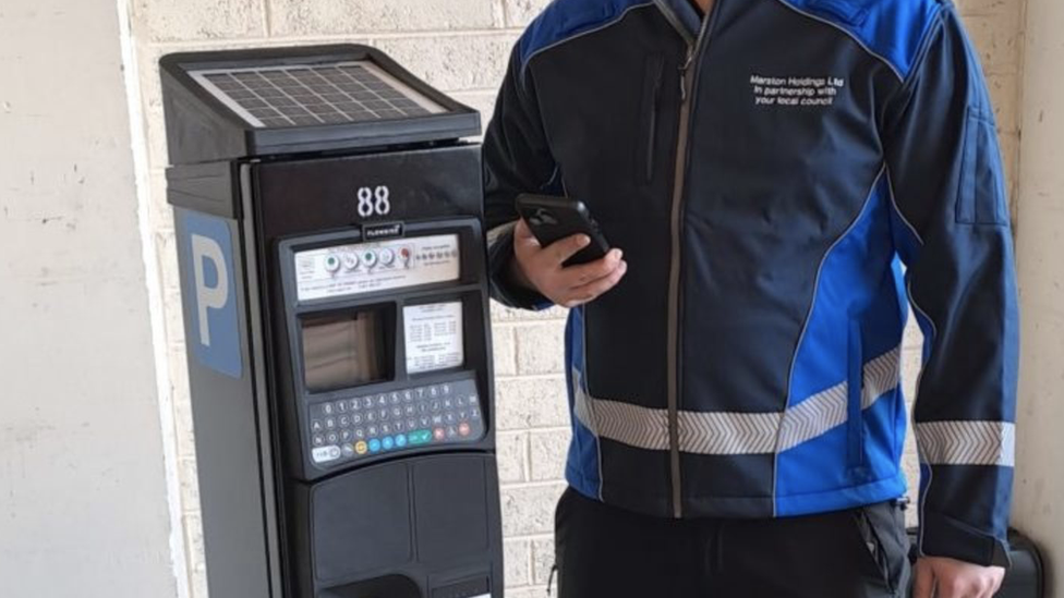 Now blue coat parking attendants will be responsible for off-street public parking in parts of Northern Ireland