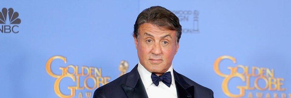 Sylvester Stallone at Golden Globes